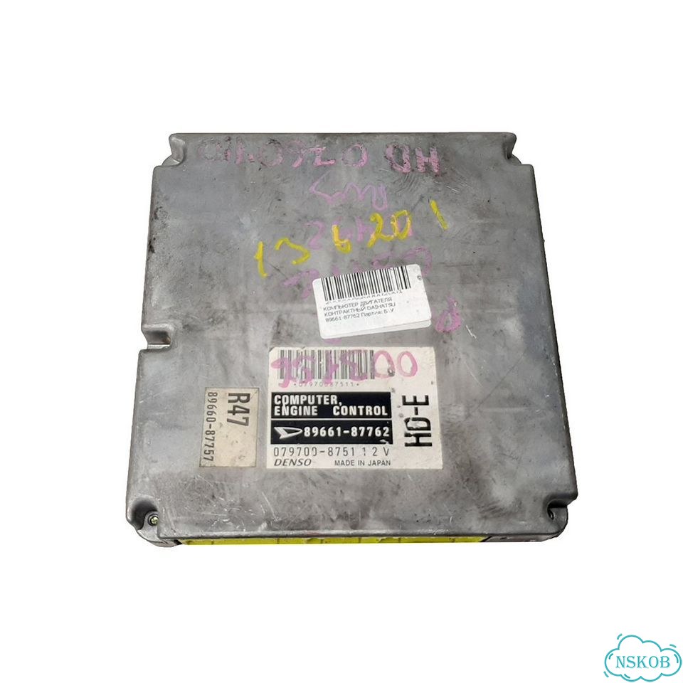 Компьютер двигателя daihatsu pyzar G301G 1,6L HD-EP фото 1