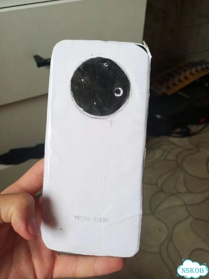 Бумажный телефон Tecno spark 30c (4G) фото 1