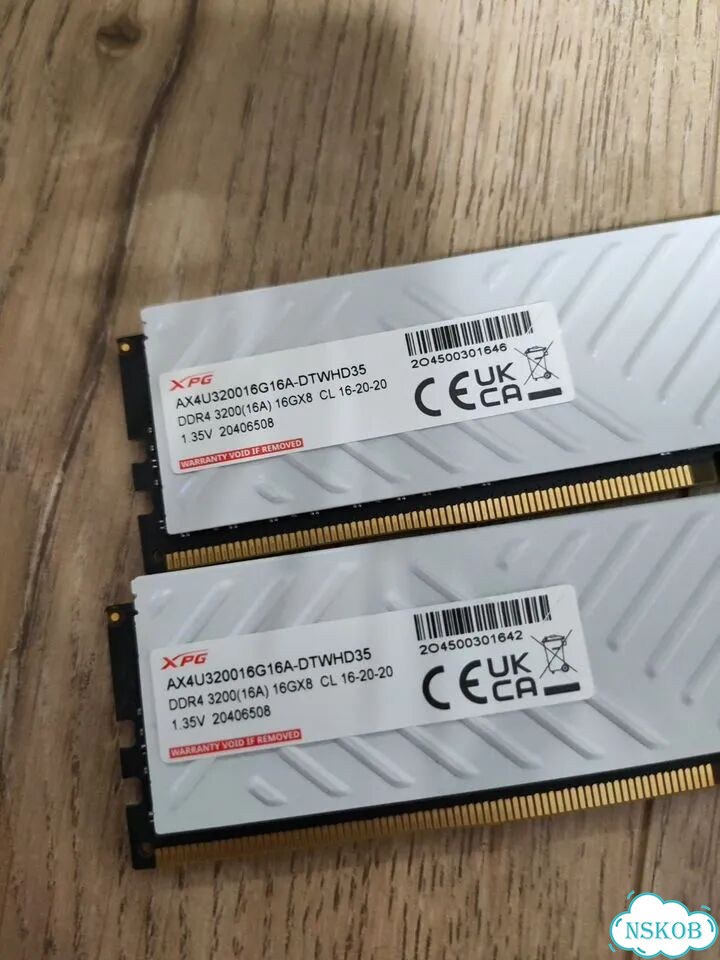 DDR4 Adata XPG D35 32gb (16x2) Оперативная память фото 5