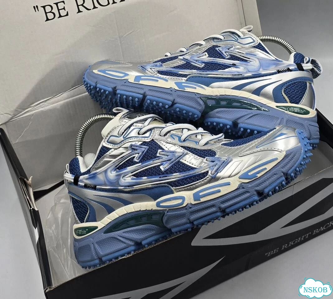 Кроссовки Off-White Be Right Blue Арт.:4966862216 фото 1