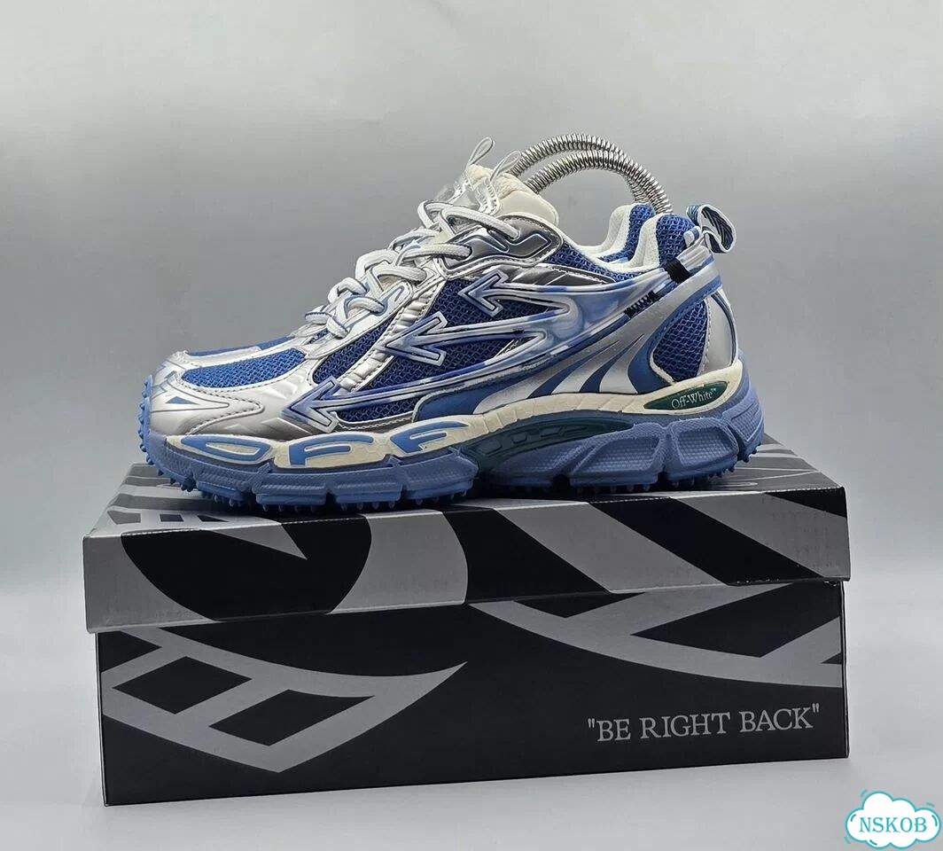 Кроссовки Off-White Be Right Blue Арт.:4966862216 фото 2