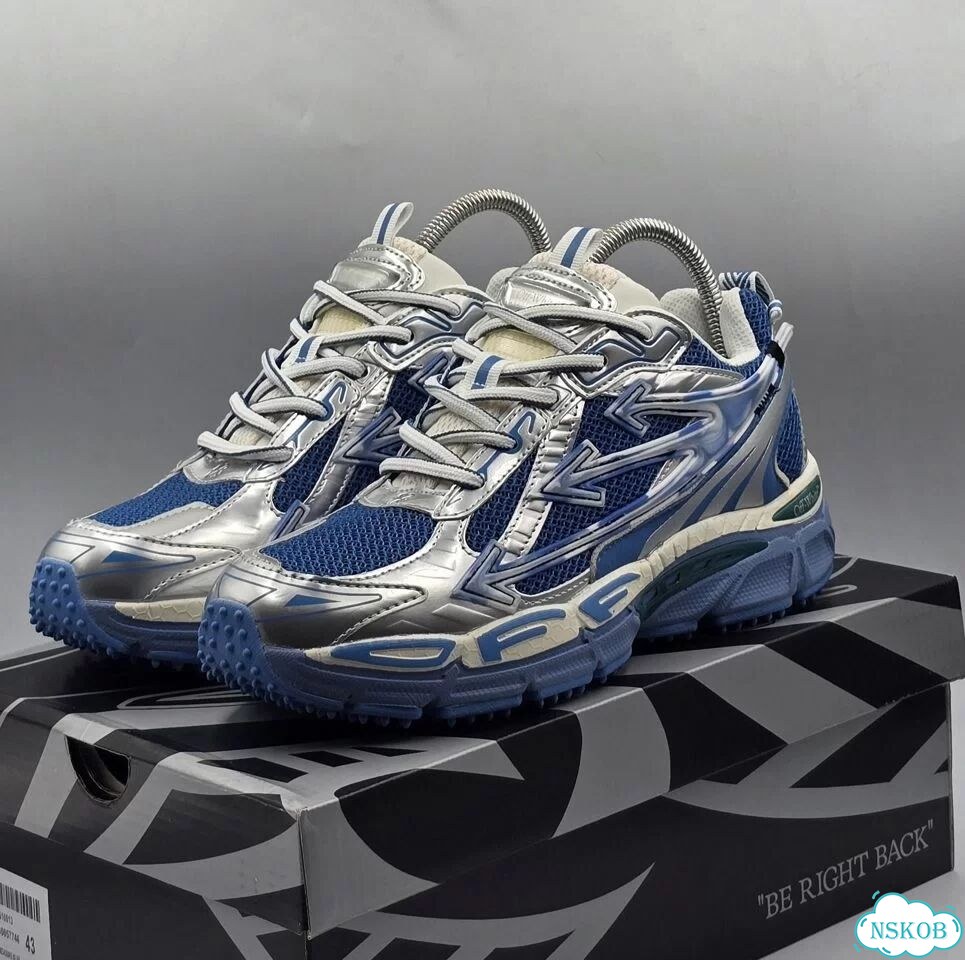 Кроссовки Off-White Be Right Blue Арт.:4966862216 фото 3