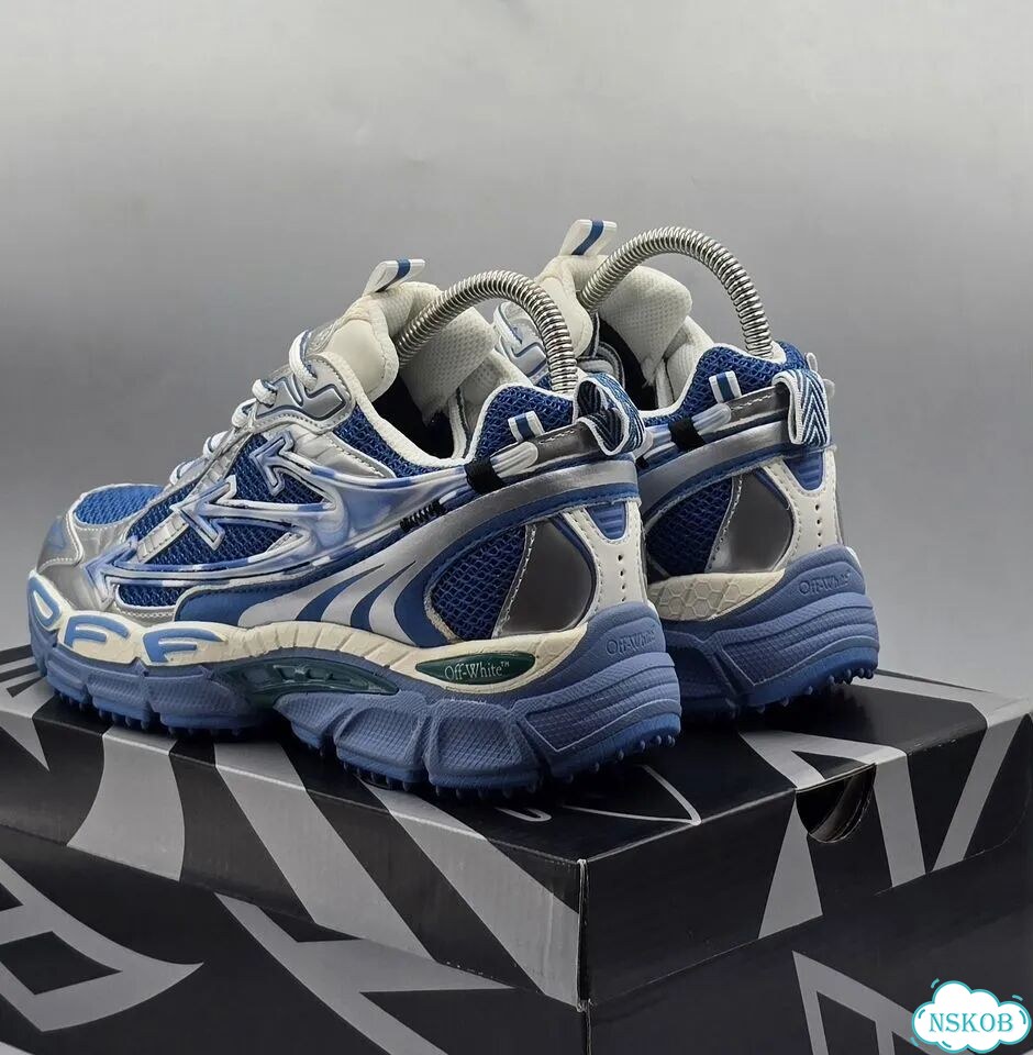 Кроссовки Off-White Be Right Blue Арт.:4966862216 фото 4