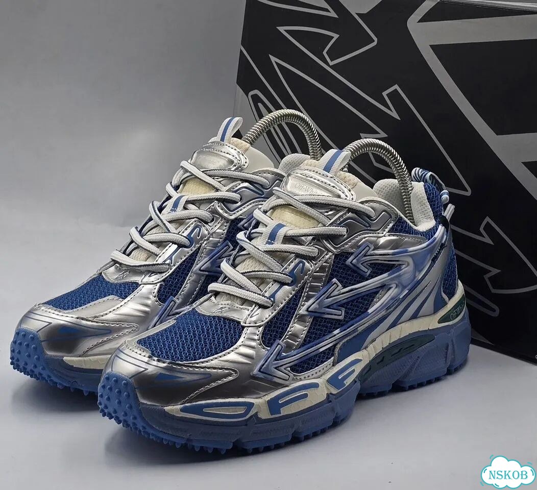 Кроссовки Off-White Be Right Blue Арт.:4966862216 фото 6