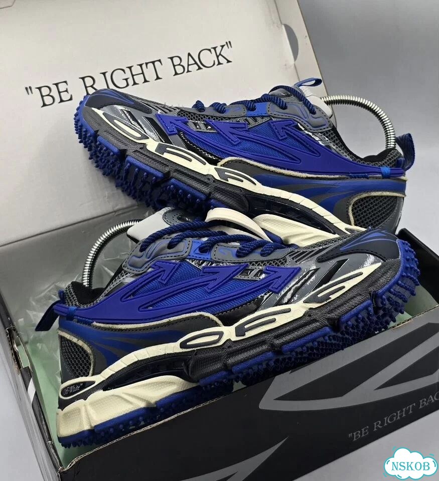 Кроссовки Off-White be right blue Арт.:2905036623 фото 1