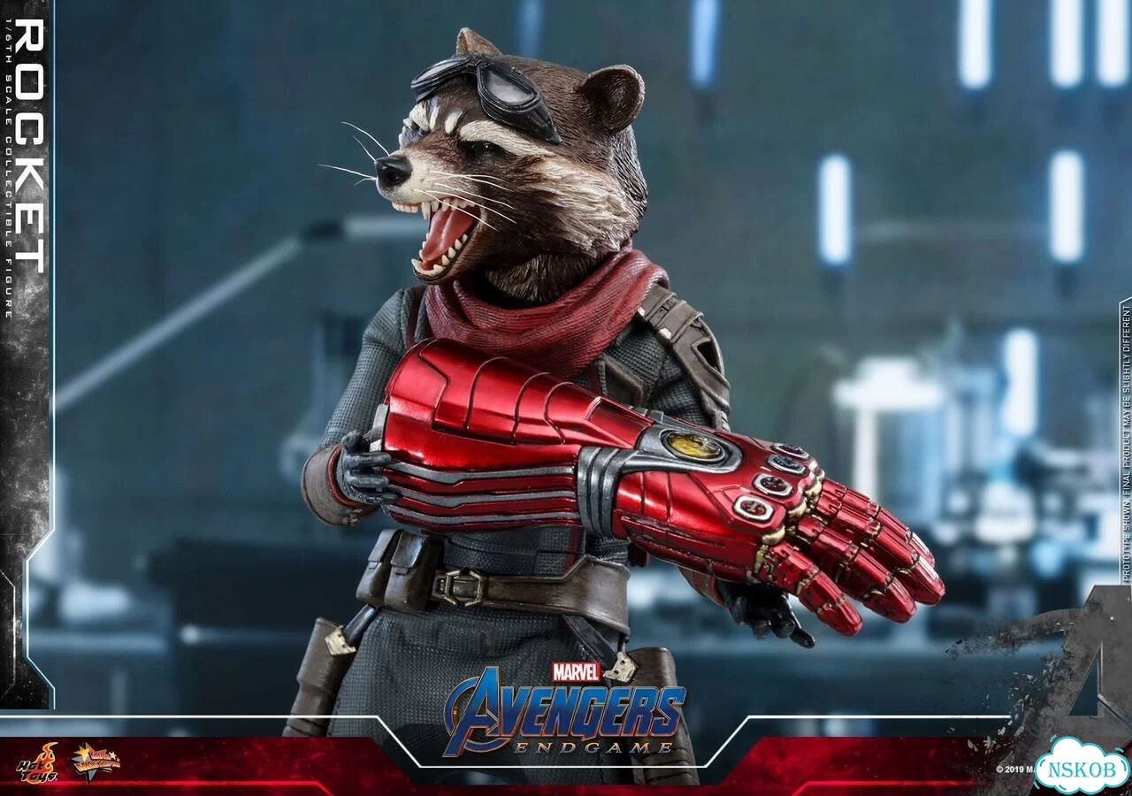 Hot toys MMS548 Avengers Endgame – Rocket фото 10