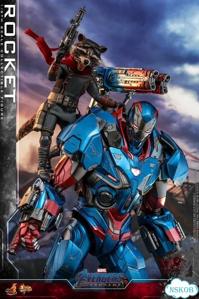 Hot toys MMS548 Avengers Endgame – Rocket фото 2