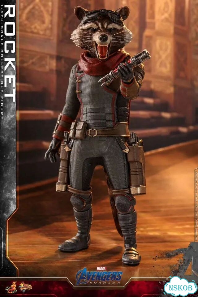 Hot toys MMS548 Avengers Endgame – Rocket фото 4