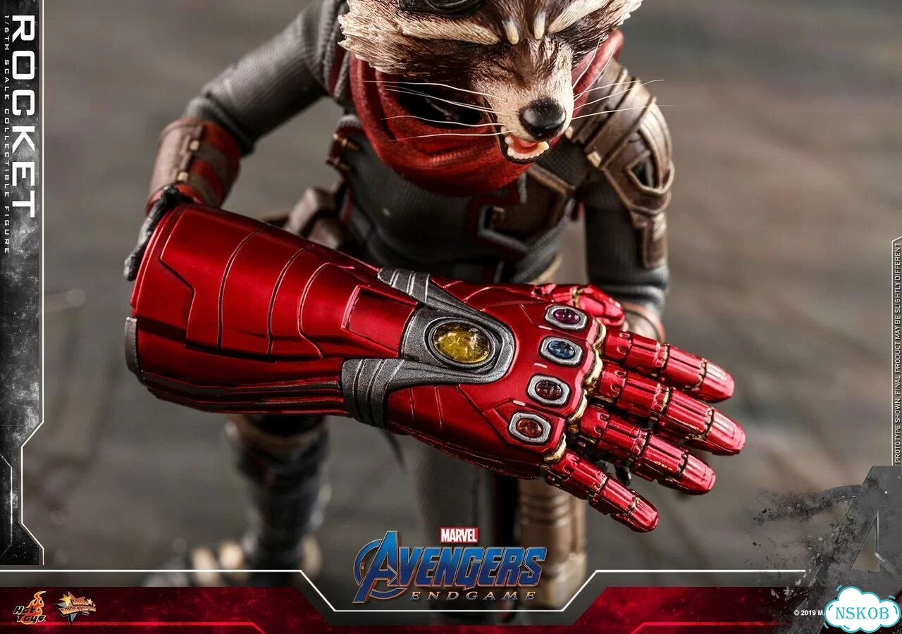 Hot toys MMS548 Avengers Endgame – Rocket фото 8