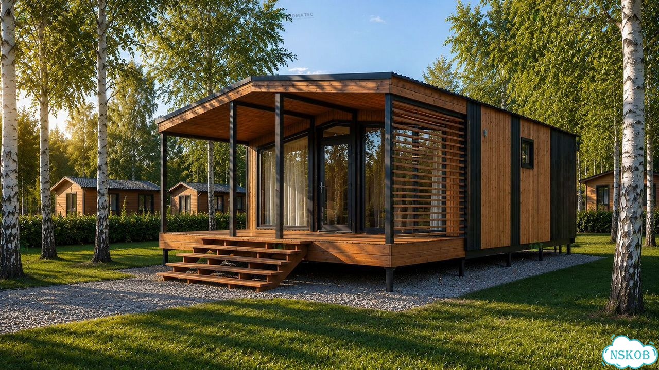 Дом барн 85м², идеально для проживания фото 3
