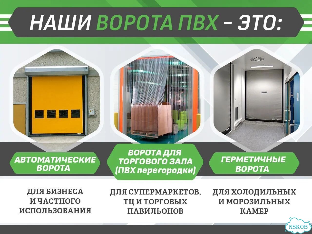 Скоростные пвх плёночные ворота фото 3