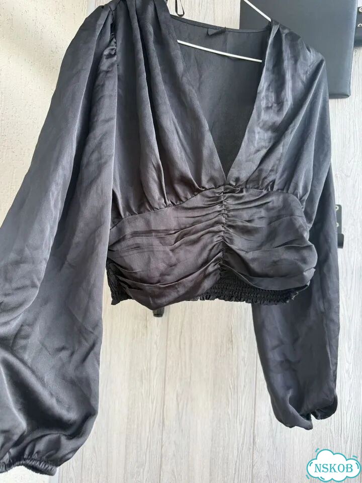 Блузка рубашка zara фото 5