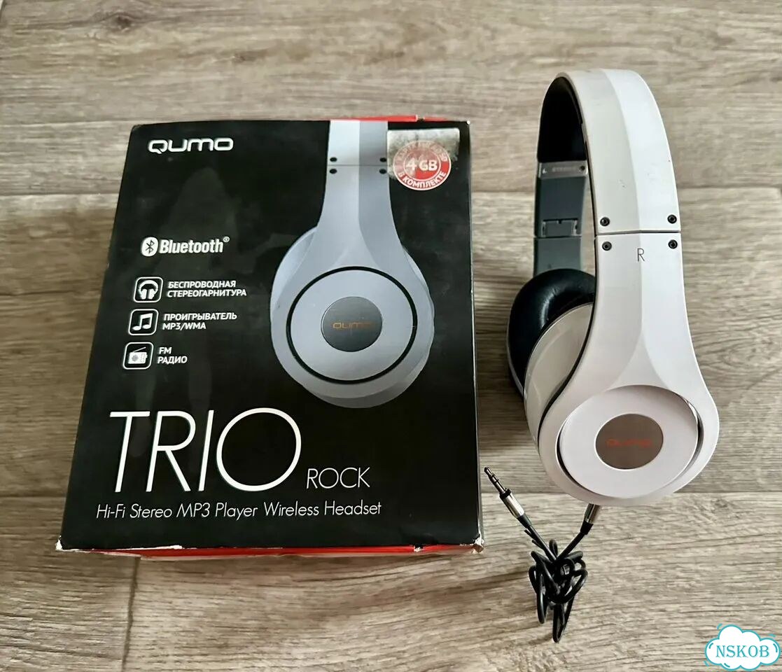 Наушники Qumo Trio Rock фото 1