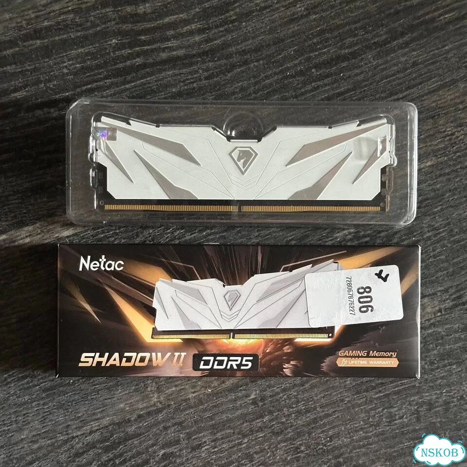 Оперативная память Netac DDR5 16gb 6000mhz фото 1
