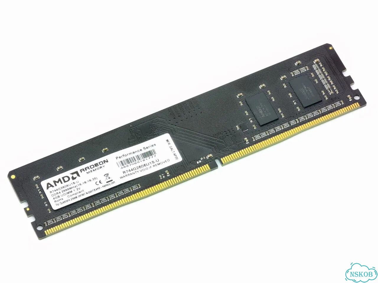 DDR4 4 GB 2666 MHz AMD Radeon CL 16 фото 1