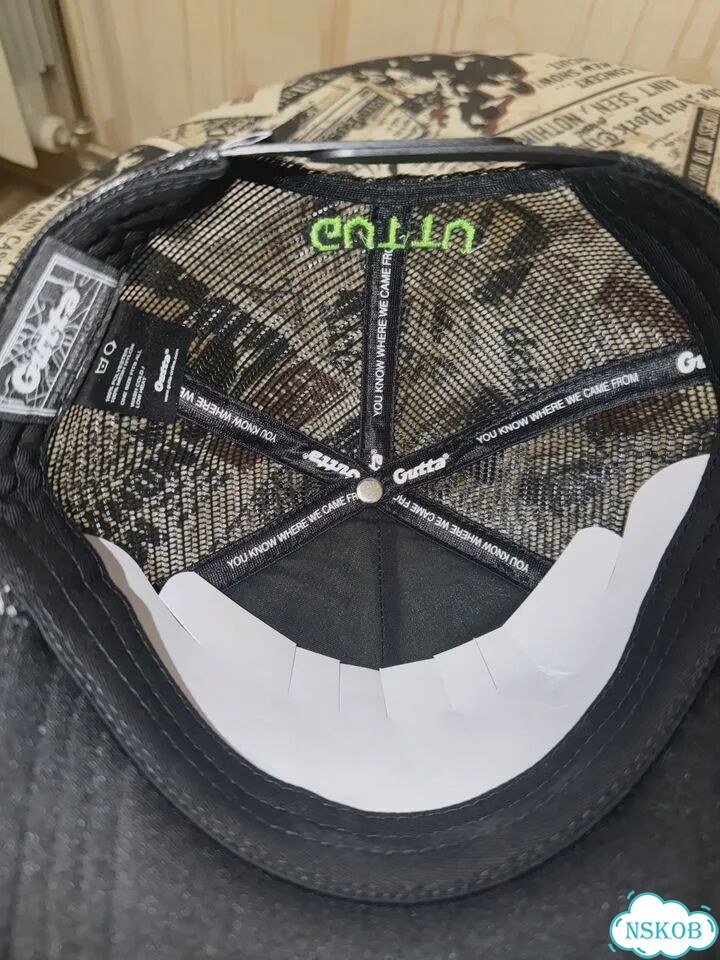 Кепка gutta noise trucker hat фото 4