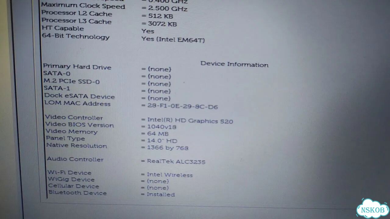 Dell latitude e5470 под сборку или на запчасти фото 2