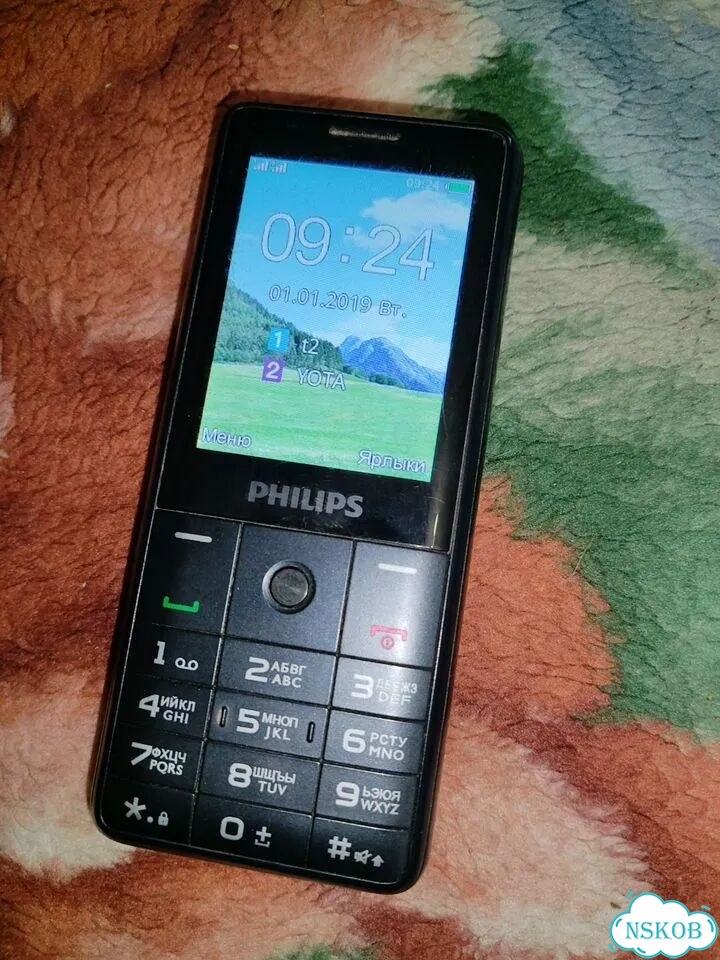 Philips Xenium E169, 2 SIM фото 1
