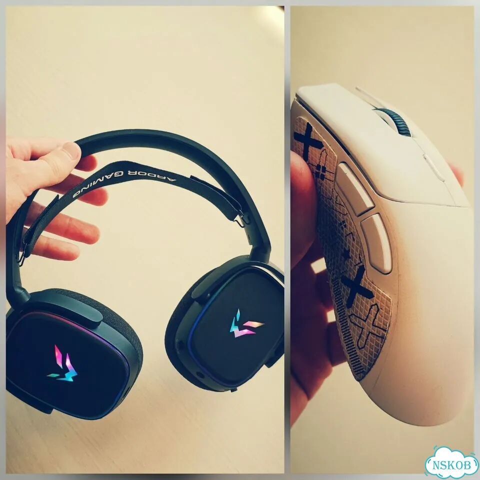 Игровой комплект:наушники+клавиатура+мышь+коврик фото 9