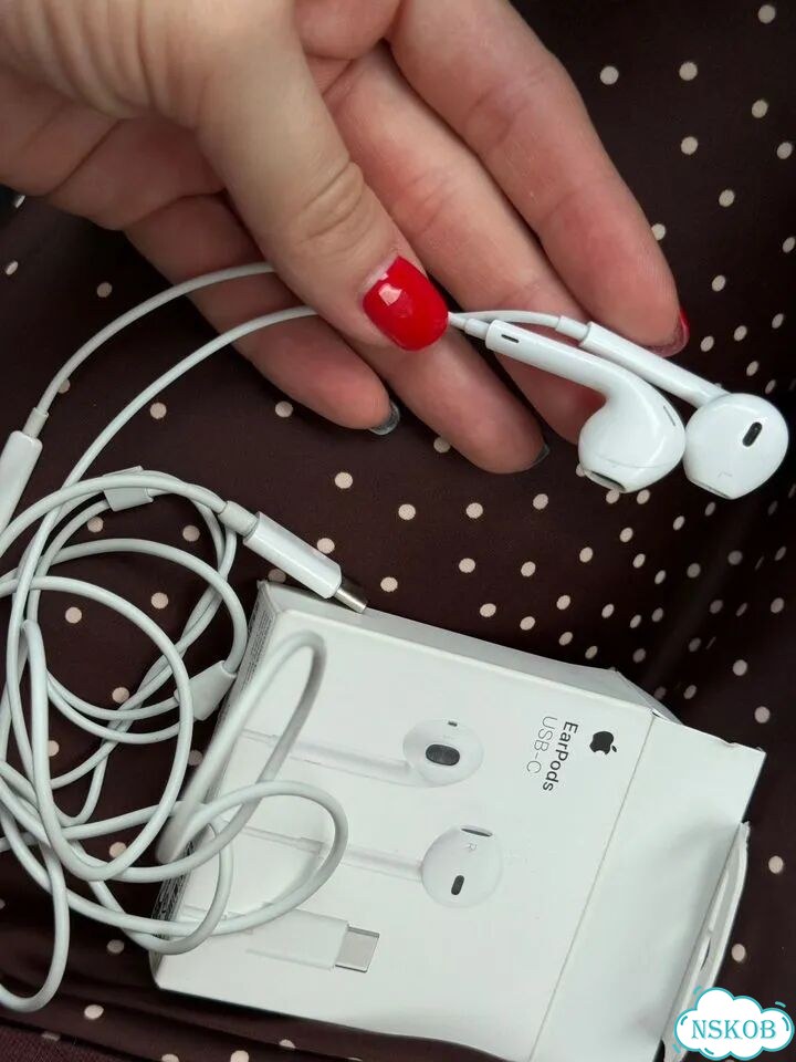 Наушники apple earpods type c фото 1