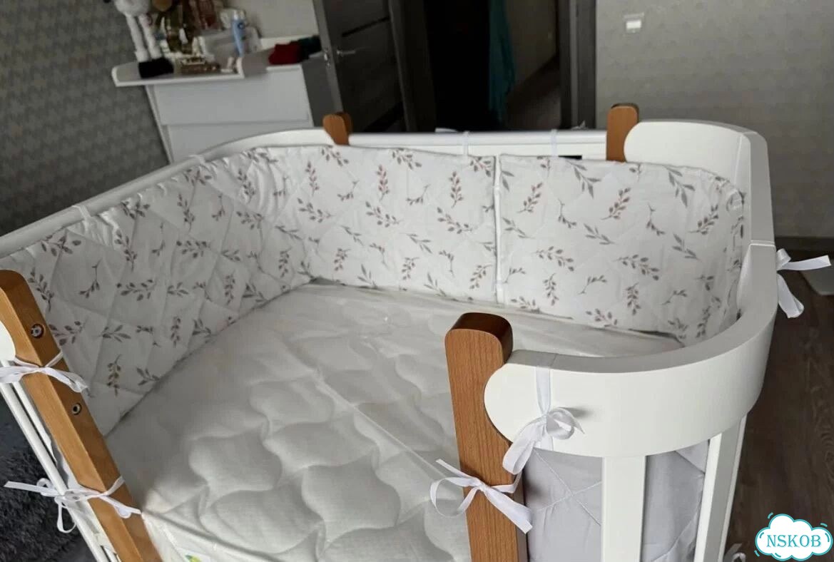 Бортики в детскую кроватку для новорожденных фото 1