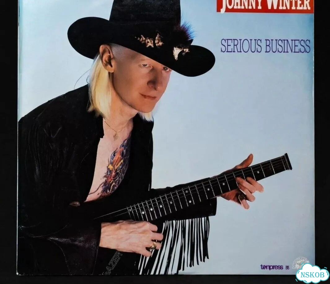 Виниловые пластинки Johnny Winter Serious Business фото 1