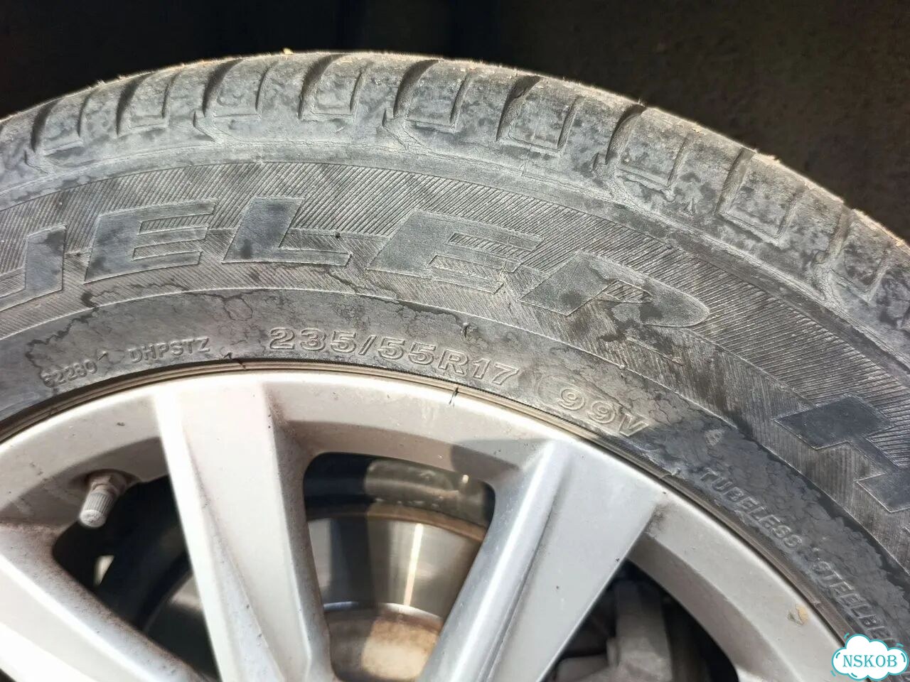 Bridgestone Dueler H/P Sport 235/55 R17 фото 3
