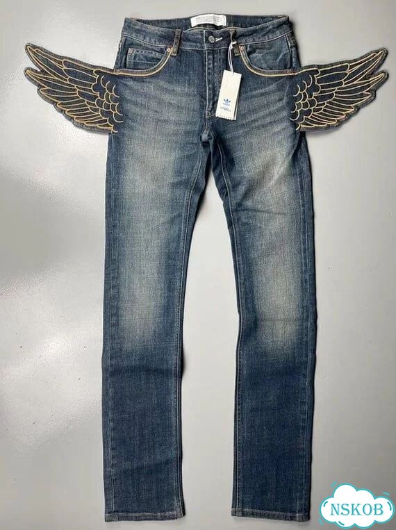 Джинсы jeremy scott x adidas фото 1