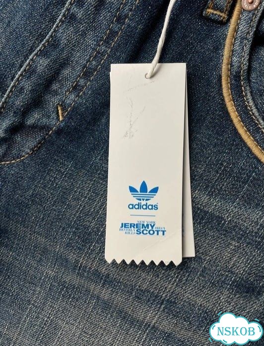 Джинсы jeremy scott x adidas фото 7