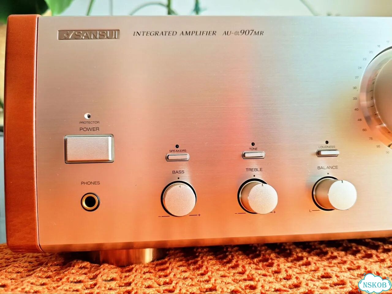 Интегральный усилитель sansui AU - 907 mr фото 4
