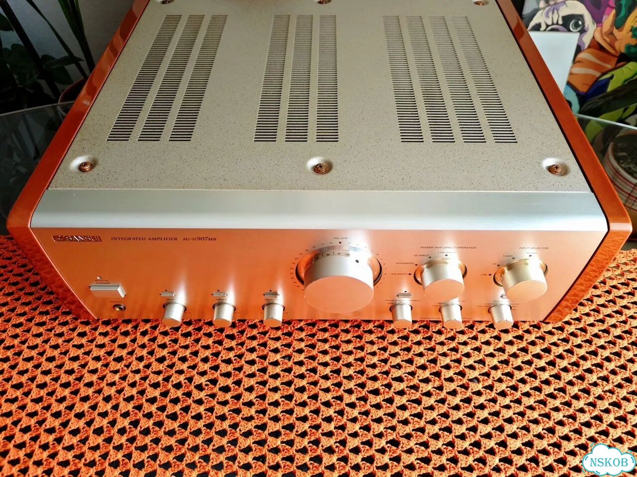 Интегральный усилитель sansui AU - 907 mr фото 6
