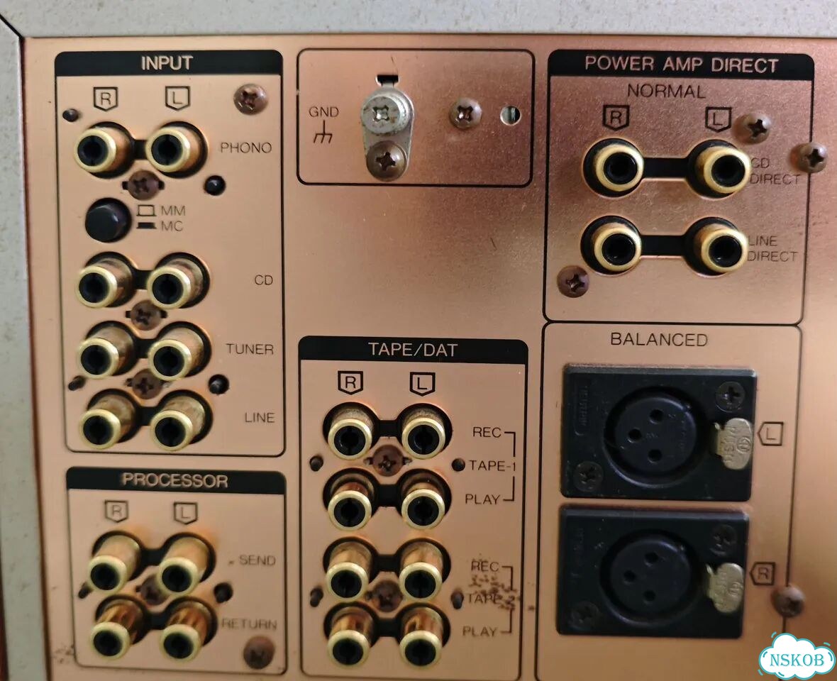 Интегральный усилитель sansui AU - 907 mr фото 9