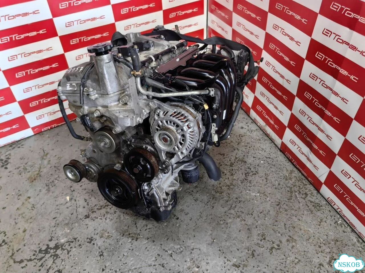 Мотор mazda demio ZJ VE DE3FS в сборе фото 3