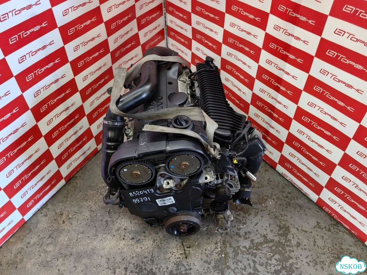 Двигатель volvo V40 B5204T9 оригинал фото 4