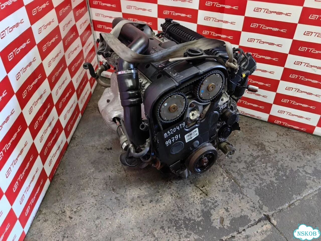Двигатель volvo V40 B5204T9 оригинал фото 5