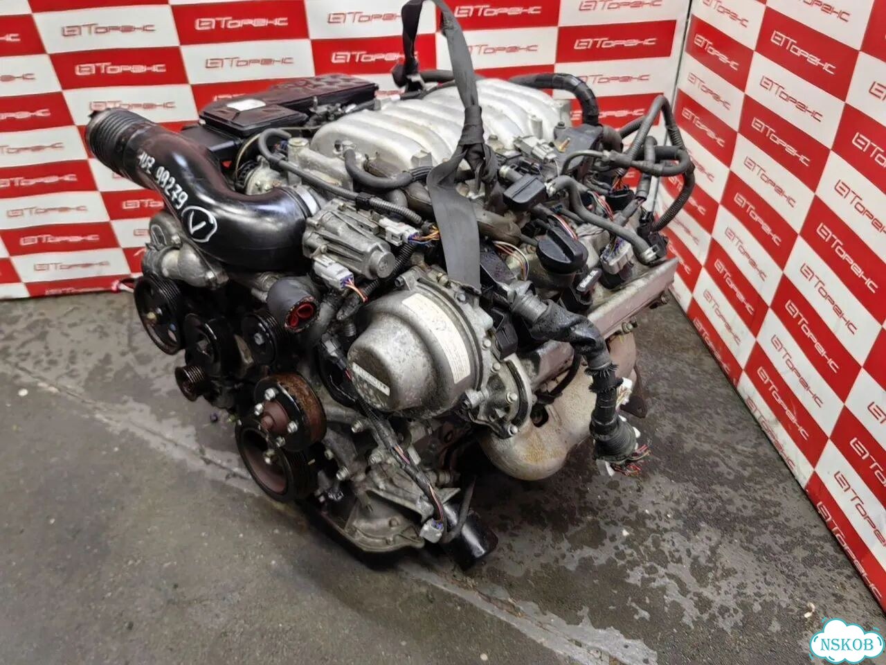 Оригинальный двигатель 1UZ FE для toyota celsior UCF20 фото 5