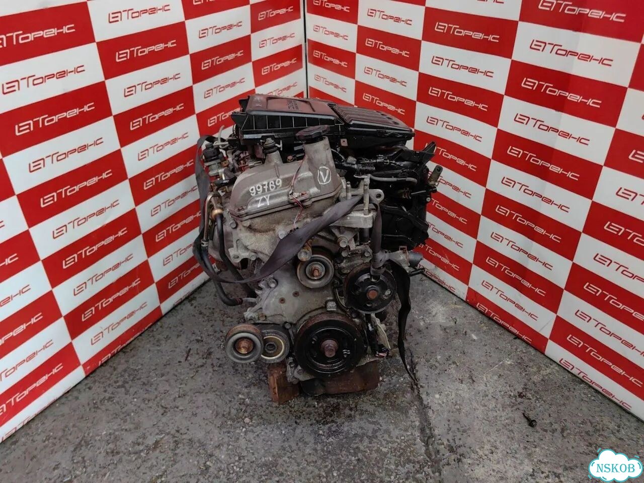Mazda demio DY5W, контрактный двигатель ZY VE фото 3