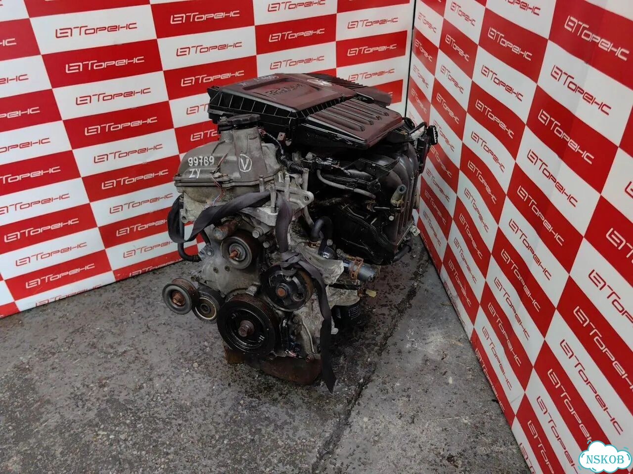 Mazda demio DY5W, контрактный двигатель ZY VE фото 5