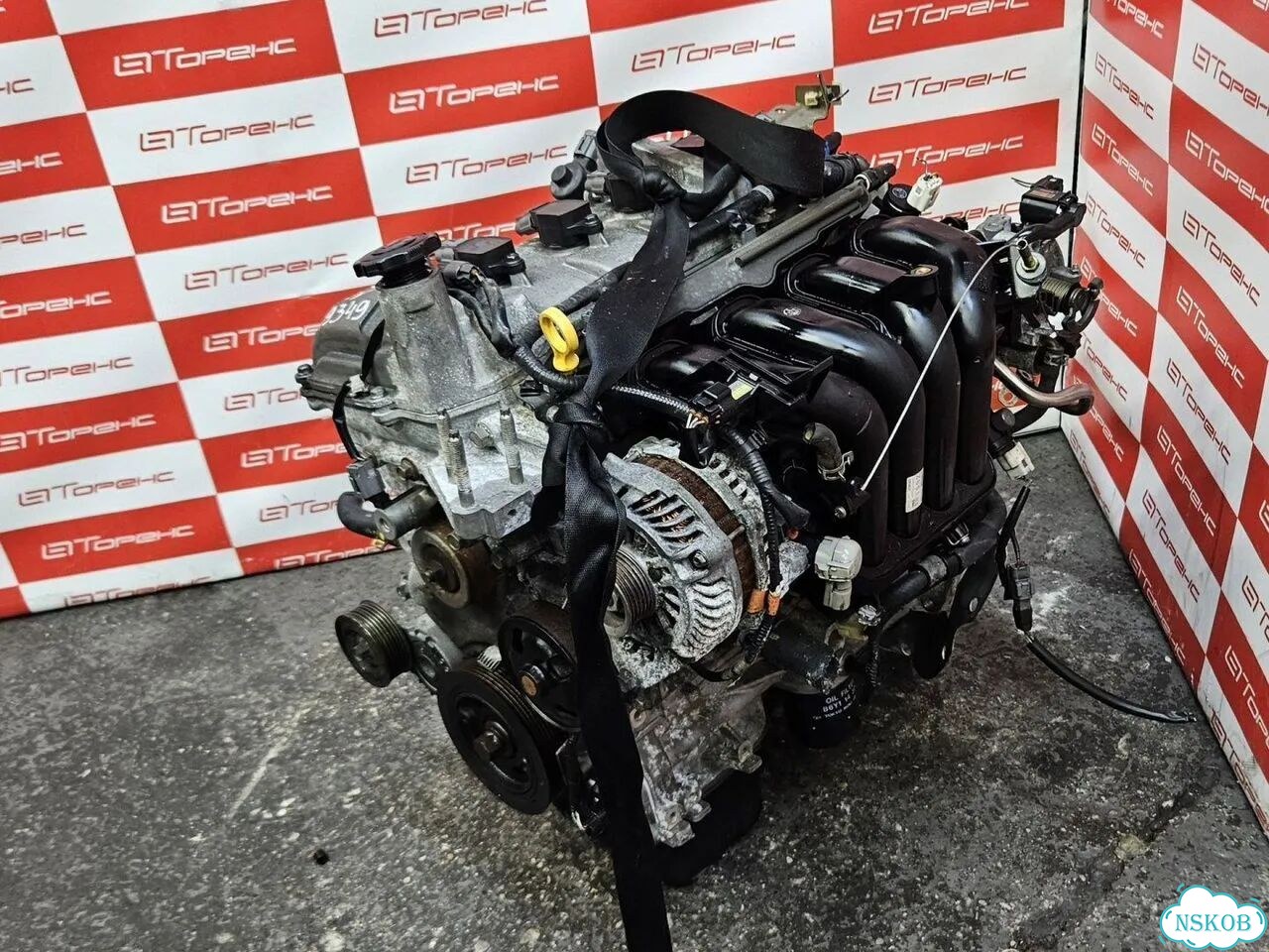 Мотор mazda demio ZY VE, кузов DY5W, в сборе фото 4