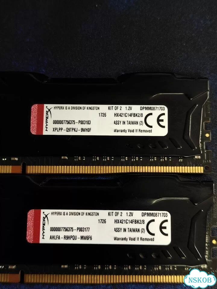 Kingston HyperX ddr4 8Gb фото 3