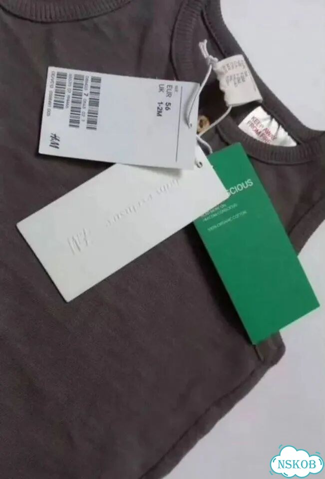 Новый комбинезон ромпер 56 H&M оригинал фото 5