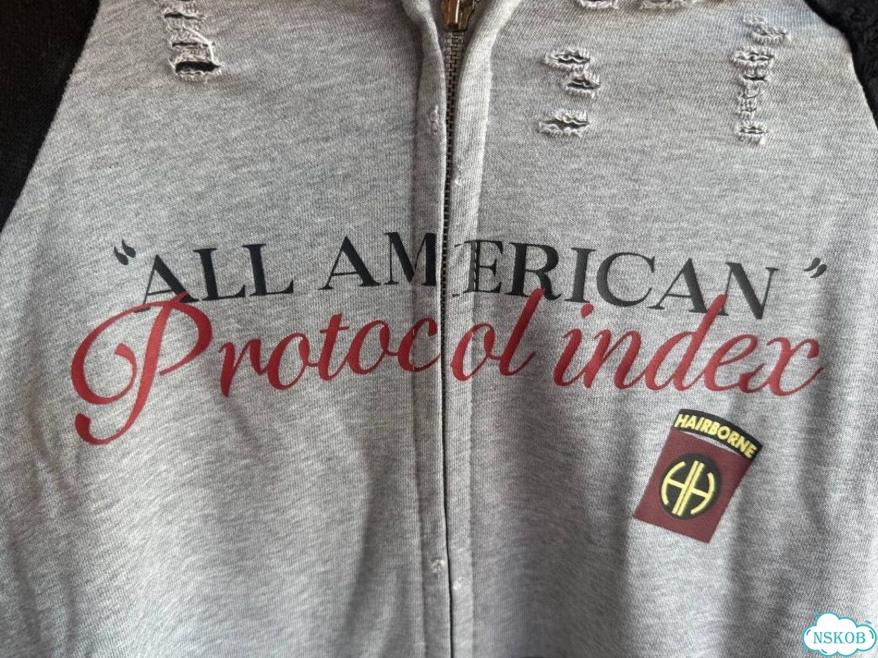 Зип худи Protocol Index All American фото 4