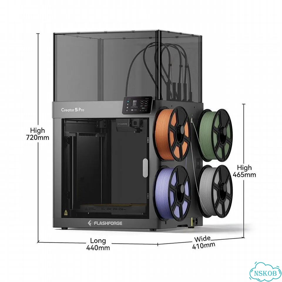 Многоцветный 3D-принтер Flashforge Creator 5 Pro фото 5