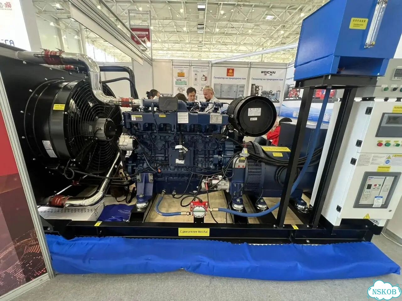 Газовый генератор 250 кВт Weichai с доставкой РФ фото 3