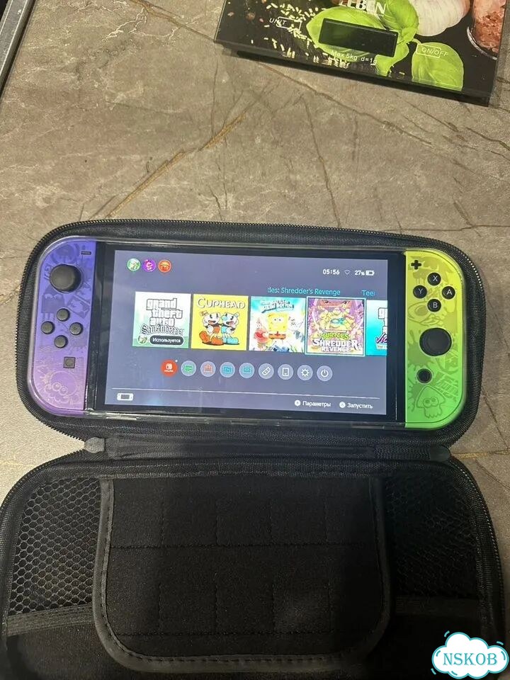 Nintendo switch oled прошитая фото 3