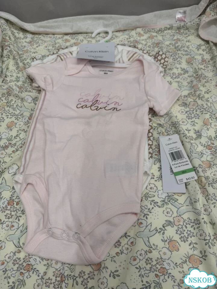Calvin klein боди для девочки 18 М оригинал новый фото 2