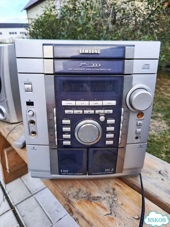 Музыкальный центр samsung Max-42 фото 2