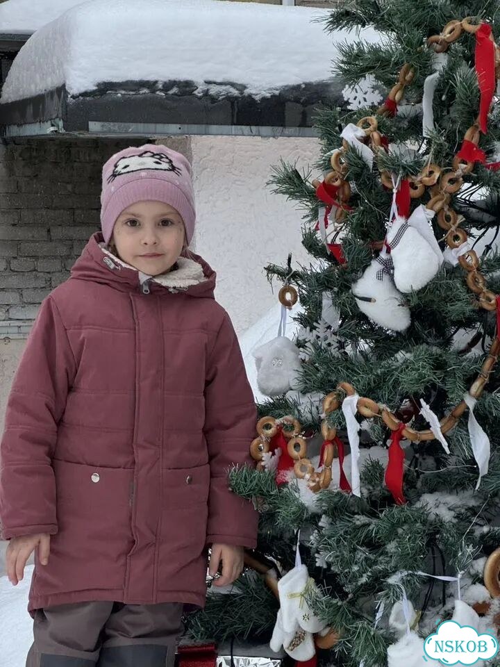Зимняя парка minidino 116 для девочек фото 1