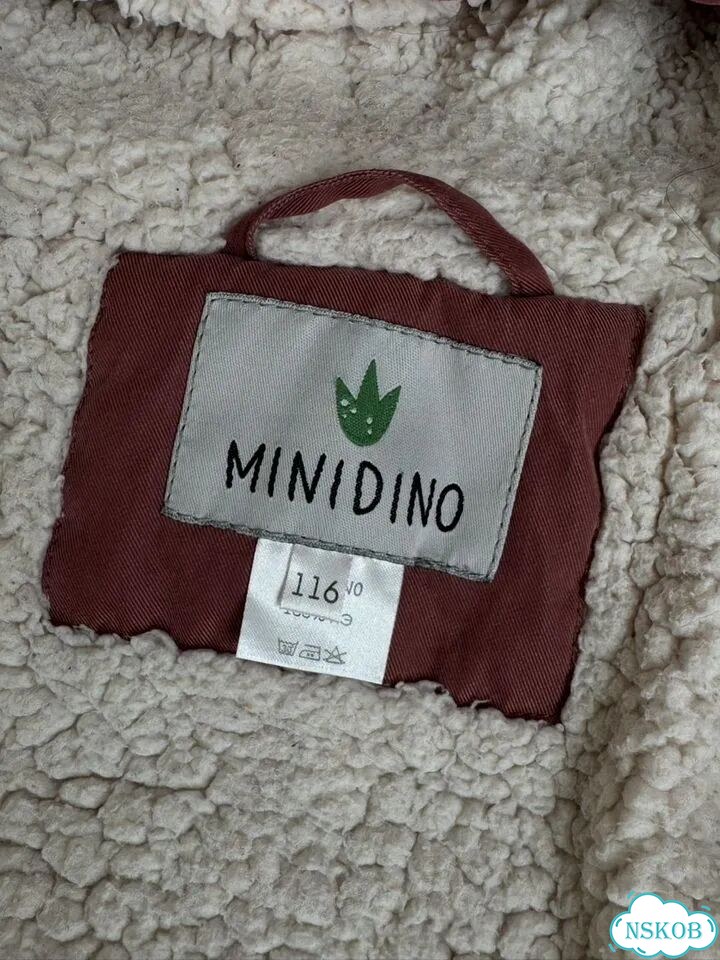 Зимняя парка minidino 116 для девочек фото 3