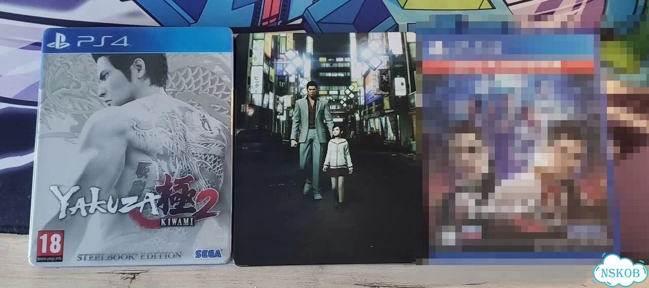 Yakuza kiwami 1, kiwami 2 стилбук (бронь) фото 1